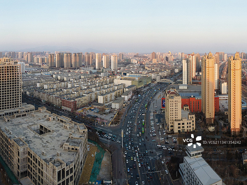 秦皇岛 海港区 地标 航拍素材 河北省 秦皇岛市 城市 商业图片素材