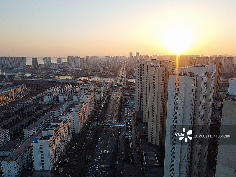 秦皇岛 海港区 地标 航拍素材 河北省 秦皇岛市 城市 商业图片素材