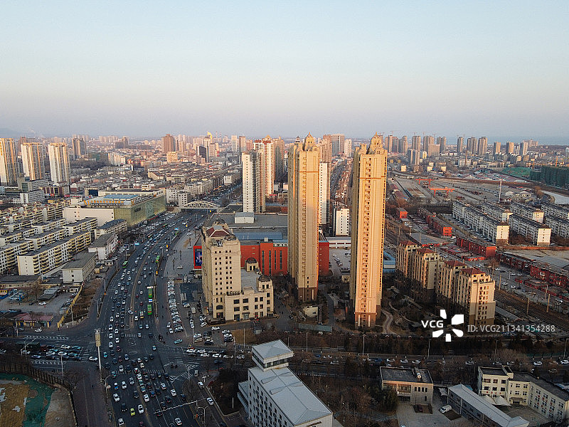 秦皇岛 海港区 地标 航拍素材 河北省 秦皇岛市 城市 商业图片素材