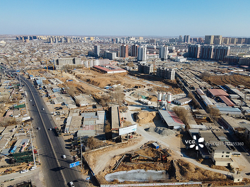 辽宁省 绥中 航拍素材 绥中县 城市 商业 风光片 4k 辽图片素材