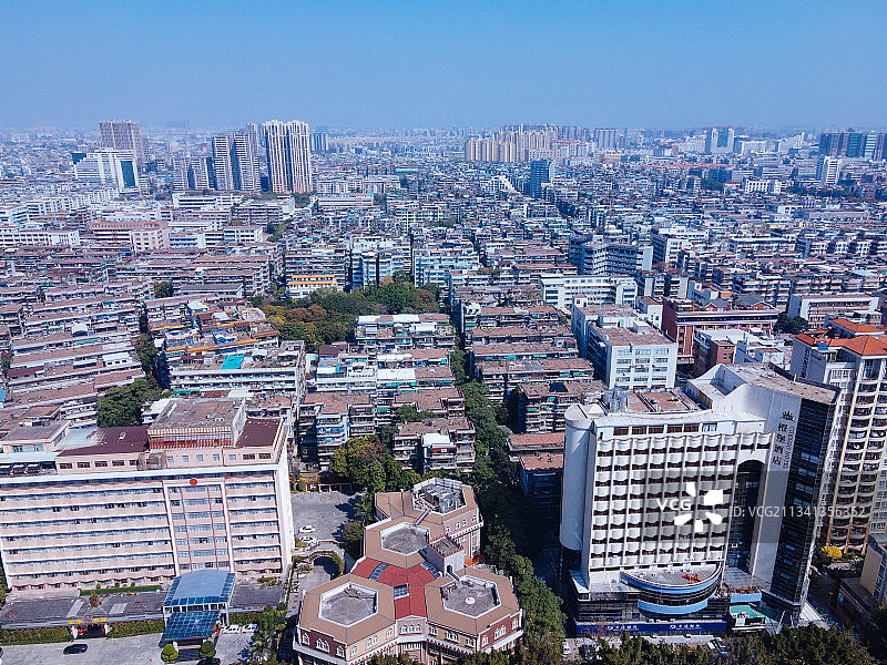 汕头 龙湖区 地标 航拍素材 广东省 汕头市 城市 商业 风图片素材