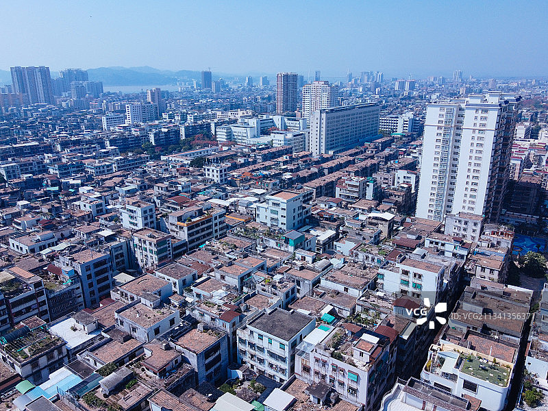 汕头 龙湖区 地标 航拍素材 广东省 汕头市 城市 商业 风图片素材