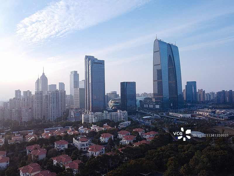 苏州 吴中区 地标 航拍素材 江苏省 苏州市 城市 商业 风图片素材