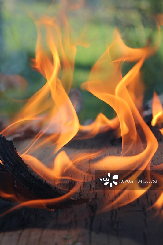 火焰特写图片素材