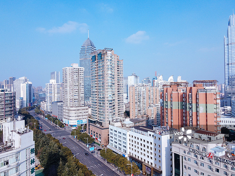 无锡  新吴区 地标 航拍素材 江苏省 无锡市 城市 商业图片素材