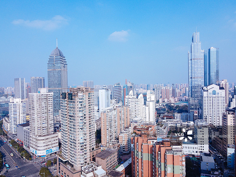 无锡  新吴区 地标 航拍素材 江苏省 无锡市 城市 商业图片素材