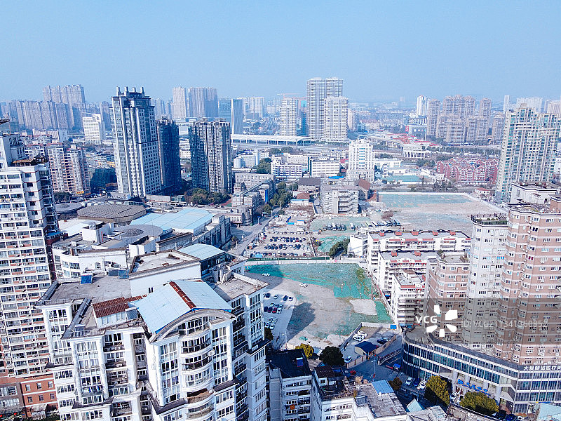 无锡  新吴区 地标 航拍素材 江苏省 无锡市 城市 商业图片素材