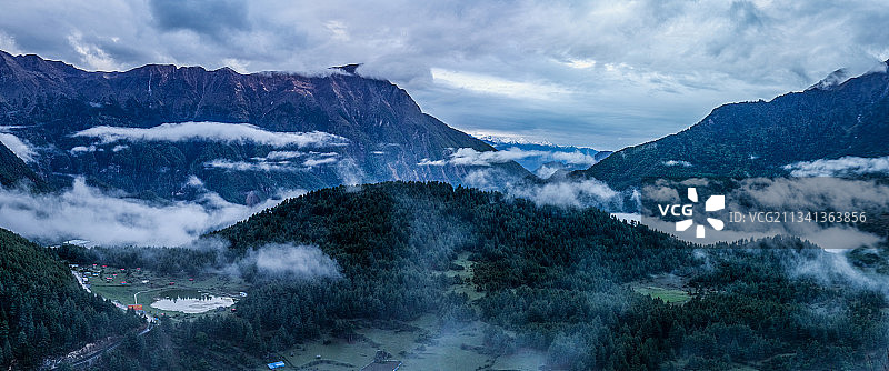 吉隆风光图片素材