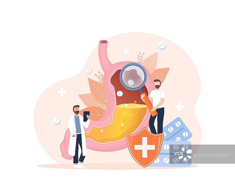 卡通扁平风格图片素材