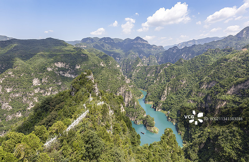 河南焦作市修武南太行峰林峡风景区图片素材