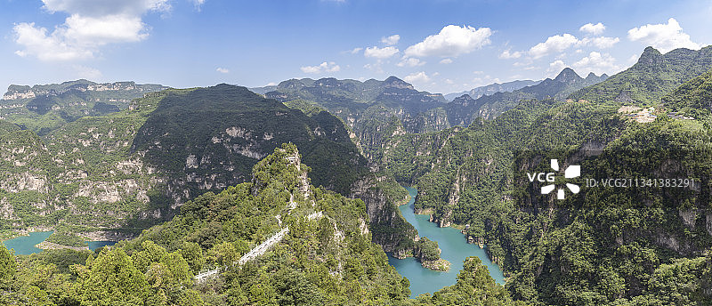 河南焦作市修武南太行峰林峡风景区图片素材