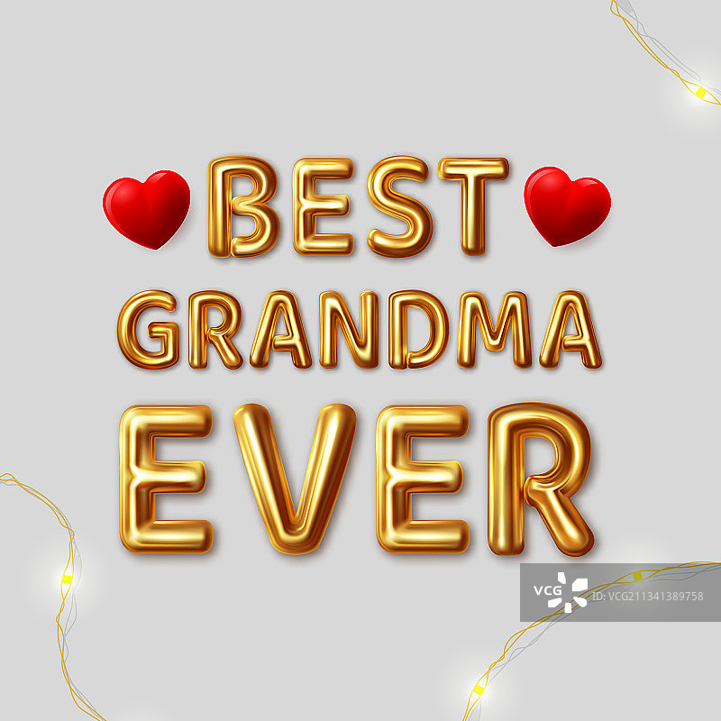 献给最棒外婆的题词图片素材
