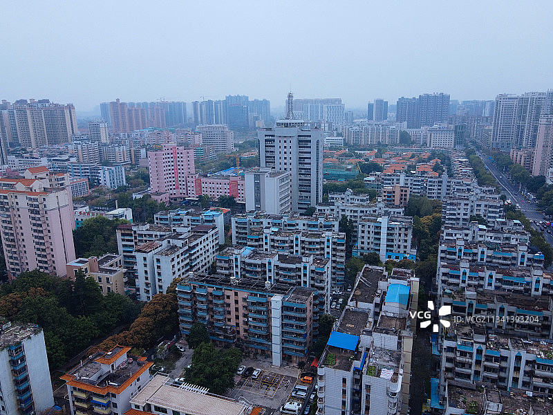 清远 清城区 地标 航拍素材 广东省 清远市 城市 商业 风图片素材