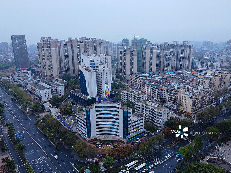 清远 清城区 地标 航拍素材 广东省 清远市 城市 商业 风图片素材