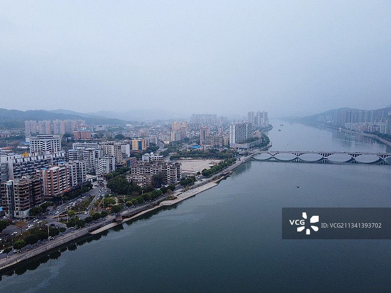 韶关 浈江区 地标 航拍素材 广东省 韶关市 城市 商业 风图片素材