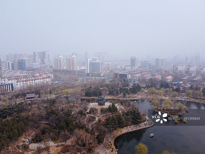 保定 莲池区 地标 航拍素材 河北省 保定市 城市 商业图片素材