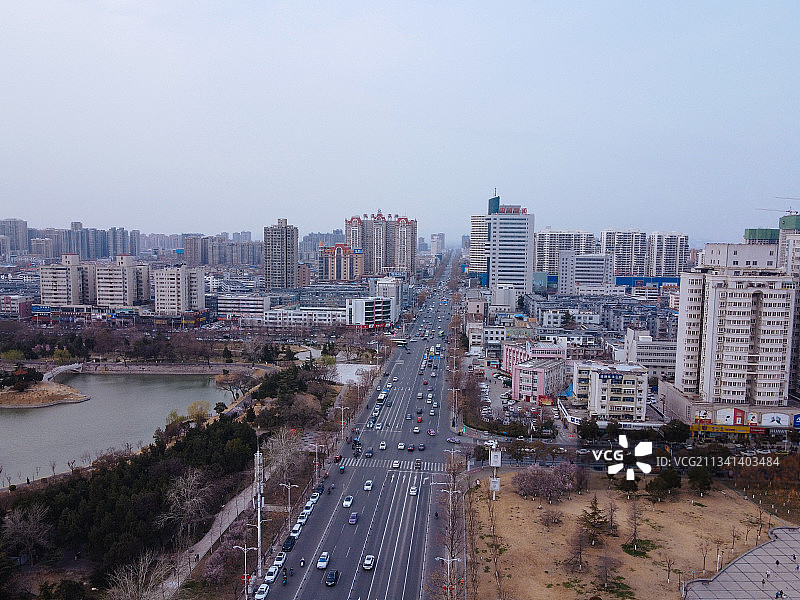 新乡 牧野区 地标 航拍素材 河南省 新乡市 城市 商业 风图片素材