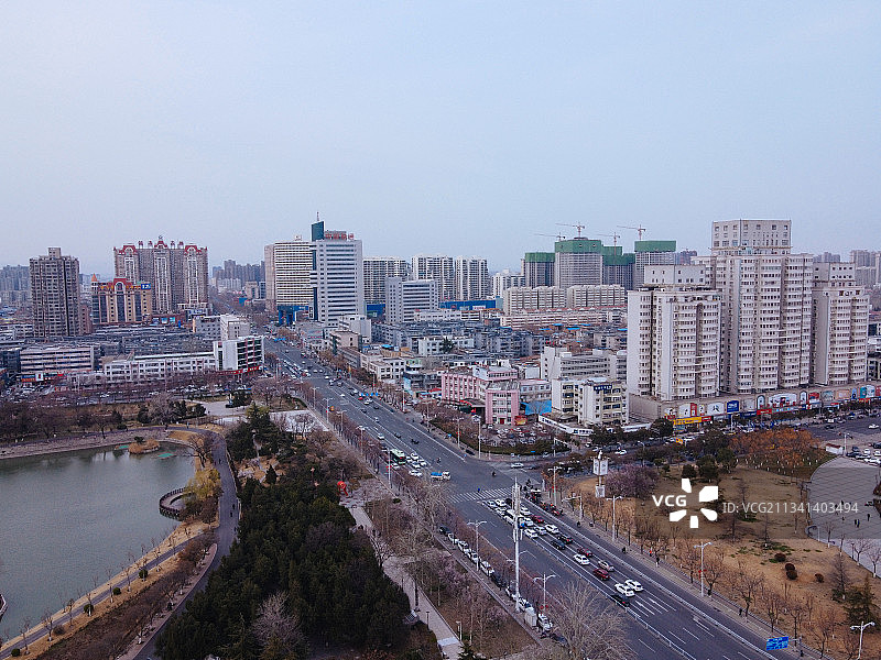新乡 牧野区 地标 航拍素材 河南省 新乡市 城市 商业 风图片素材
