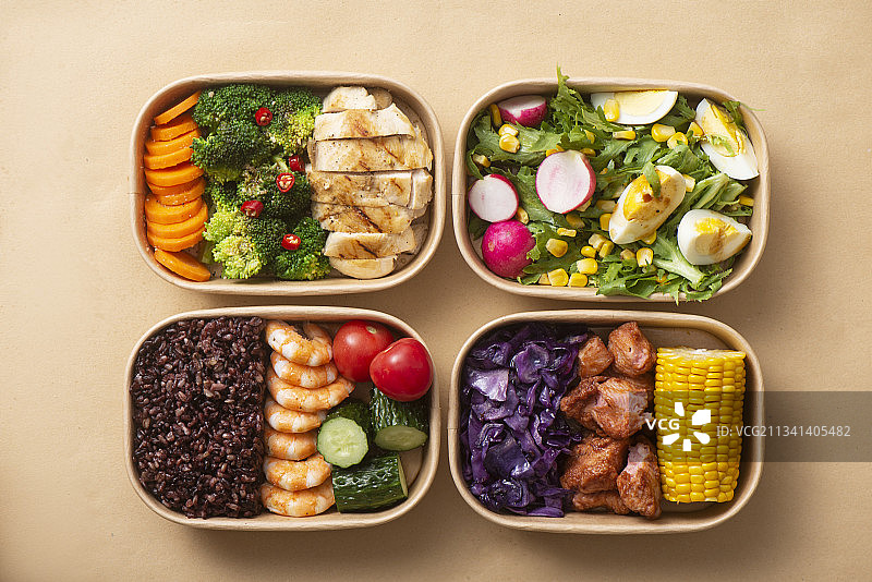 减脂餐轻食图片素材