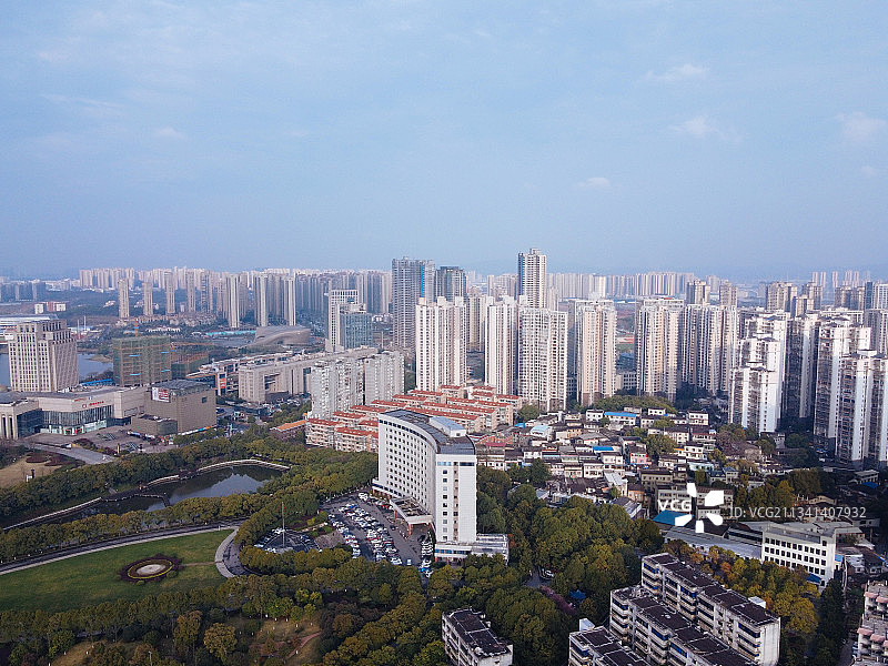 株洲 天元区 地标 航拍素材 湖南省 株洲市 城市 商业 风图片素材