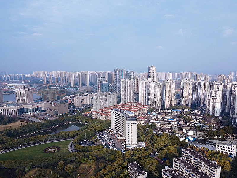 株洲 天元区 地标 航拍素材 湖南省 株洲市 城市 商业 风图片素材