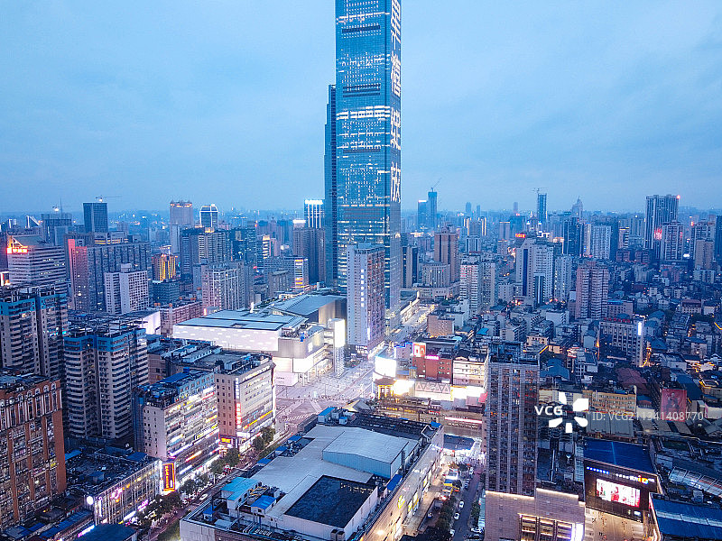 长沙 芙蓉区 地标 航拍素材 湖南 长沙市 城市 商业 风光图片素材