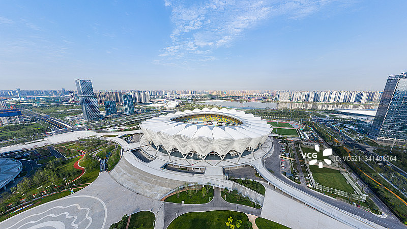 西安全运会第十四届全国运动会奥体中心图片素材