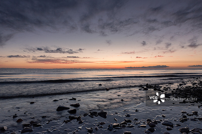 青海湖黑马河日出图片素材