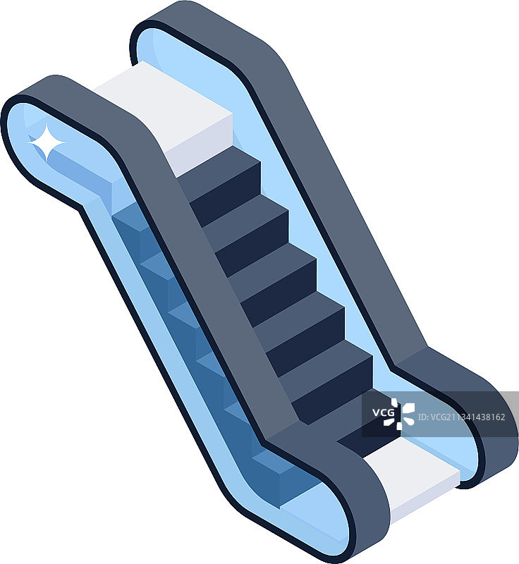 移动的楼梯图片素材