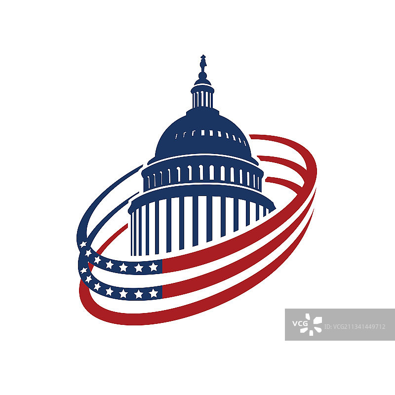 国会大厦图标图片素材