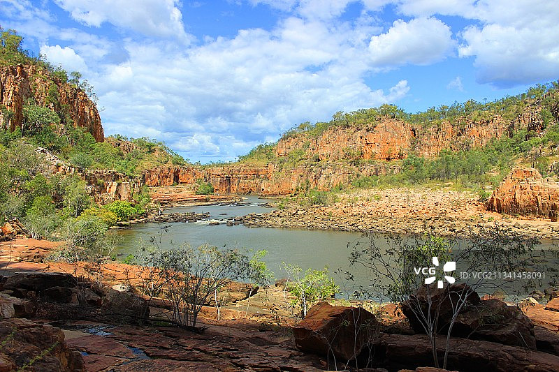 澳大利亚尼特米卢克国家公园湖泊风光图片素材