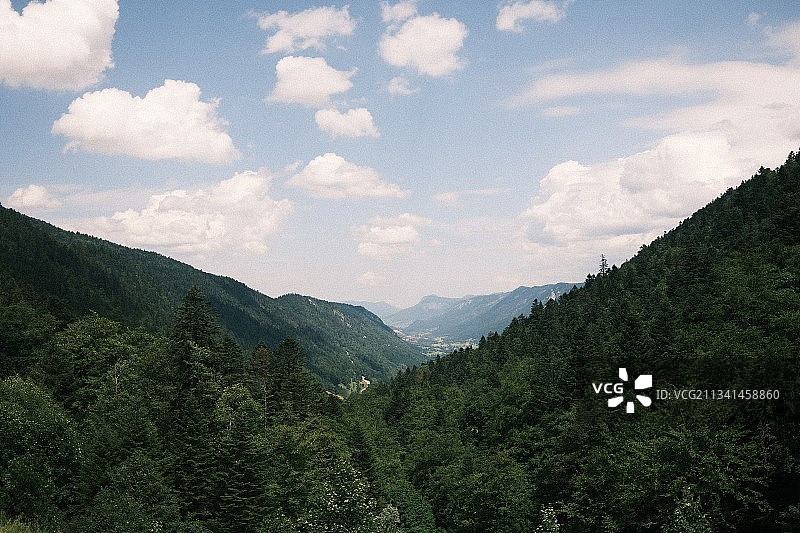 法国Col de Rousset山区风光图片素材