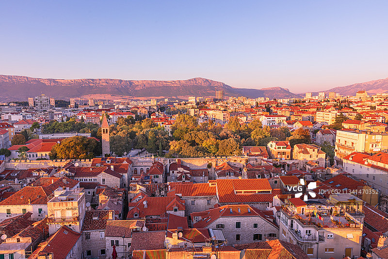 东欧克罗地亚SPLIT古城图片素材