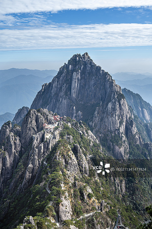 黄山天都峰图片素材