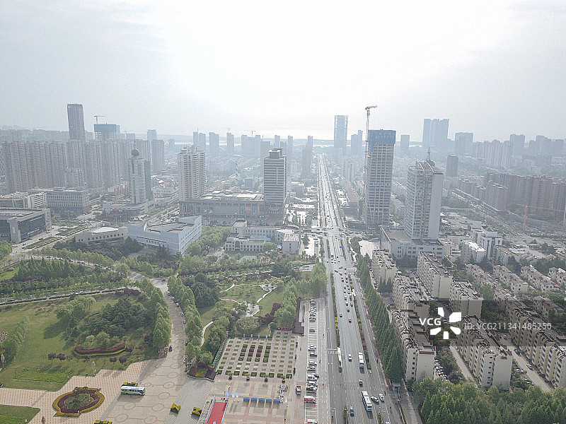 日照 东港区 地标 航拍素材 山东 日照市 城市 商业 风光图片素材