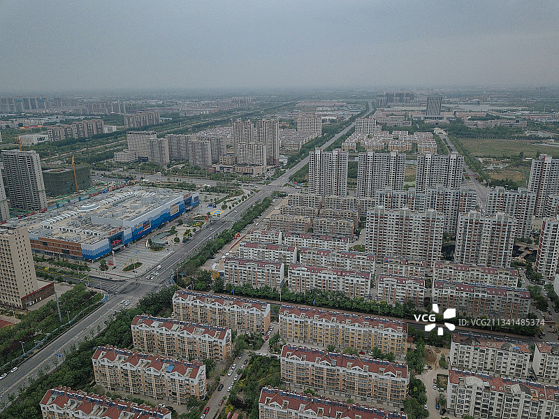 滨州 滨城区 地标 航拍素材 山东 滨州市 城市 商业 风图片素材