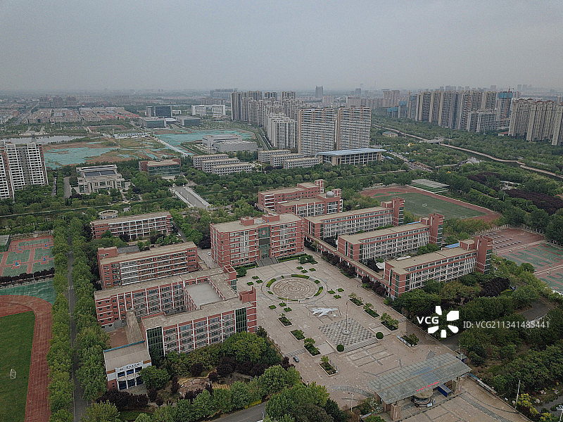 滨州 滨城区 地标 航拍素材 山东 滨州市 城市 商业 风图片素材