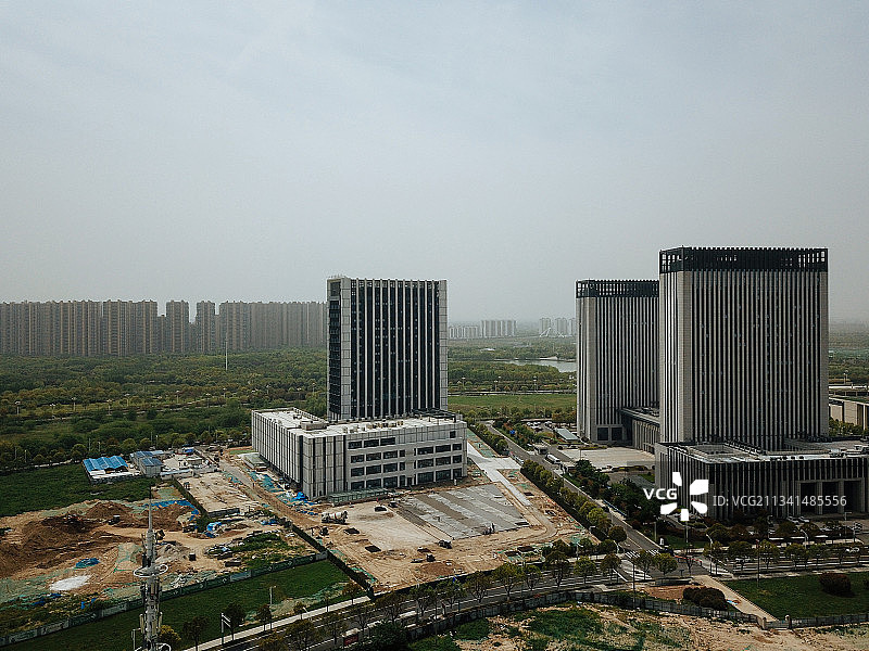 淮安 淮安区 地标 航拍素材 江苏 淮安市 城市 商业 风光图片素材