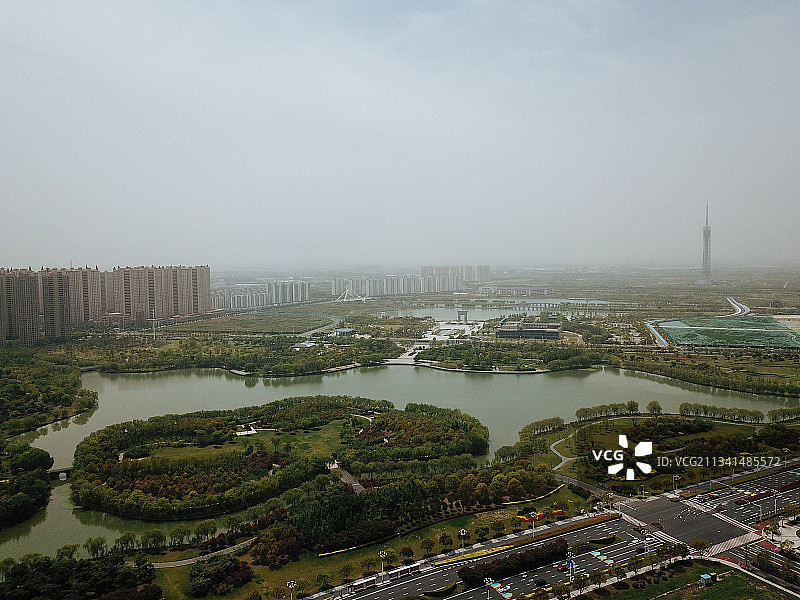 淮安 淮安区 地标 航拍素材 江苏 淮安市 城市 商业 风光图片素材