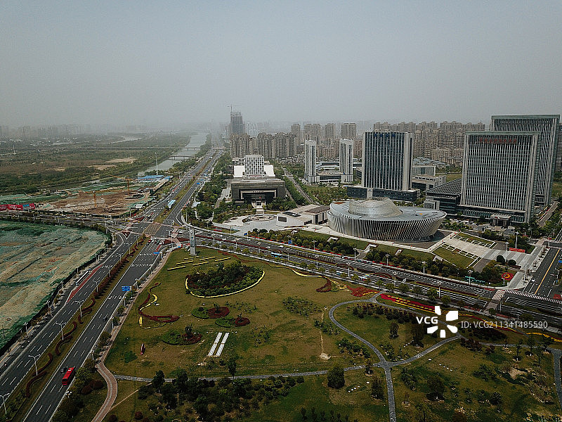 淮安 淮安区 地标 航拍素材 江苏 淮安市 城市 商业 风光图片素材