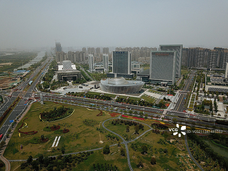 淮安 淮安区 地标 航拍素材 江苏 淮安市 城市 商业 风光图片素材