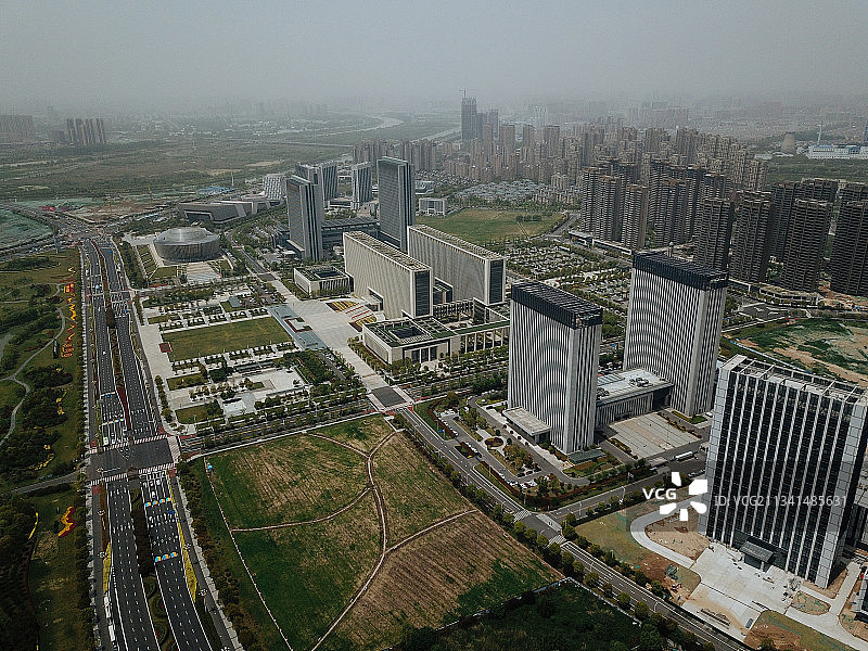 淮安 淮安区 地标 航拍素材 江苏 淮安市 城市 商业 风光图片素材