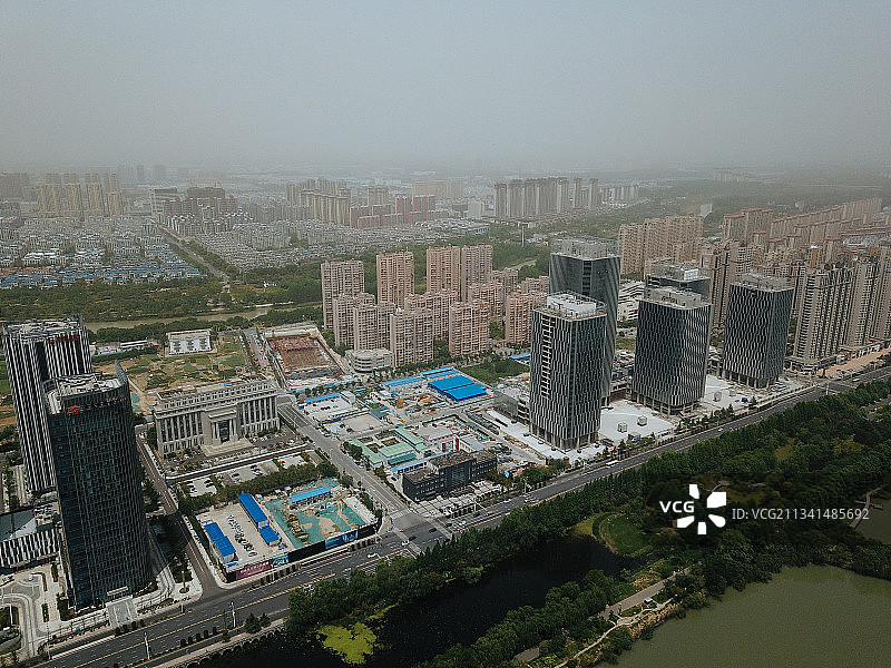 淮安 淮安区 地标 航拍素材 江苏 淮安市 城市 商业 风光图片素材