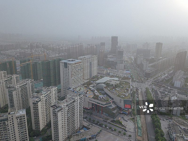 宿迁  宿城区 地标 航拍素材 江苏 宿迁市 城市 商业 风图片素材