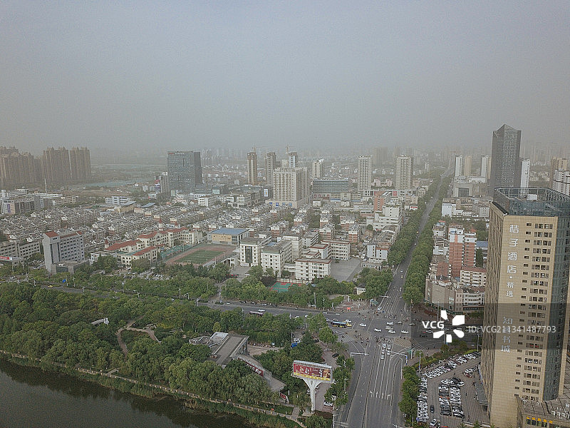 宿迁  宿城区 地标 航拍素材 江苏 宿迁市 城市 商业 风图片素材