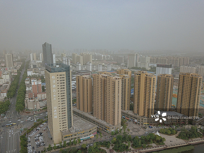 宿迁  宿城区 地标 航拍素材 江苏 宿迁市 城市 商业 风图片素材