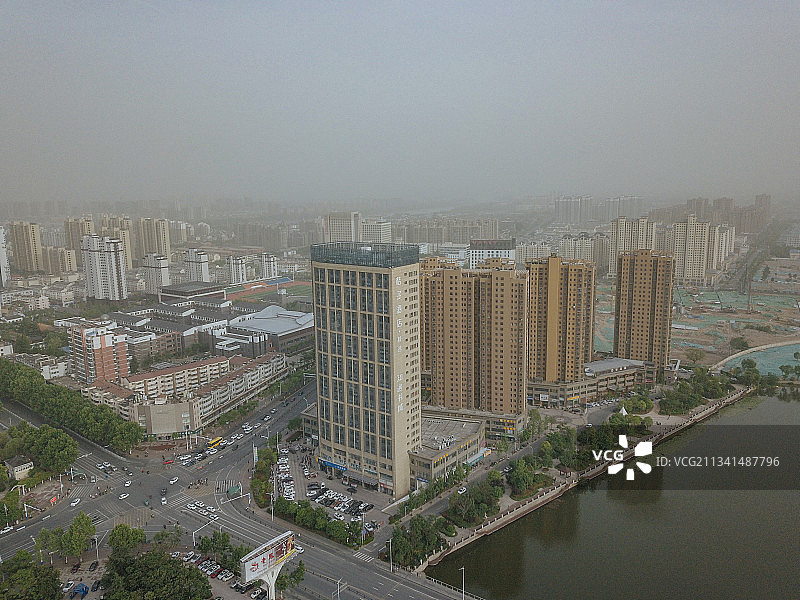 宿迁  宿城区 地标 航拍素材 江苏 宿迁市 城市 商业 风图片素材