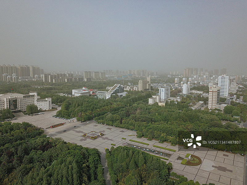 宿迁  宿城区 地标 航拍素材 江苏 宿迁市 城市 商业 风图片素材