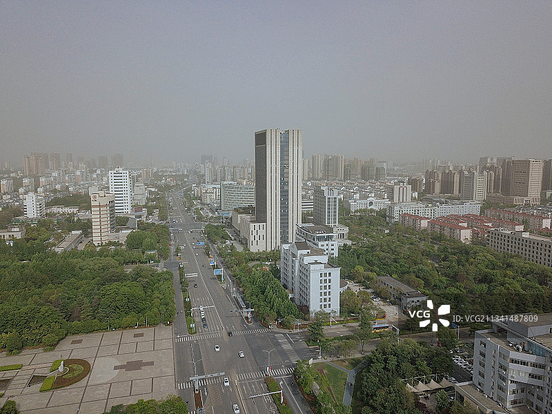 宿迁  宿城区 地标 航拍素材 江苏 宿迁市 城市 商业 风图片素材