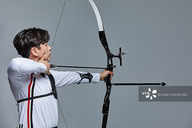 射箭、运动、胜利、比赛、箭头、弓、运动员、竞赛、专注图片素材